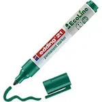 edding ecoline E-21 Permanentmarker Rundspitze - 3 mm Gr&uuml;n Nachf&uuml;llbar