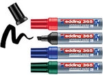edding E-365 Whiteboard-Marker Farbig Sortiert Keilspitze 2 - 7 mm 4 St&uuml;ck 1290234