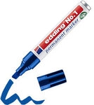 edding Nr. 1 Permanentmarker 100% Recycelt Breit Keilspitze 1 - 5 mm Blau