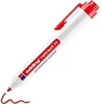 edding Retract 11 Permanentmarker Mittel Rundspitze 3 mm Rot Nachf&uuml;llbar