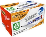 BIC 1701 Non-permanent Whiteboard-Marker Rot Breit Rundspitze - 51% Recycelt 12
