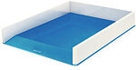 Leitz WOW Briefablage Duo Colour DIN A4 Wei&szlig;, Blau 26,7 x 33,6 x 4,9 cm 7325980