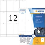 HERMA Etiketten 6872 Wei&szlig; Rechteckig 1200 Etiketten pro Packung 5433327