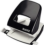 Leitz NeXXt 2 L&ouml;cher Locher Metall 30 Blatt 5008 Schwarz 5008-SZ