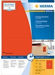 HERMA Universaletiketten 4567 Selbstklebend Rot 19,9 x 14,3 cm 100 Blatt &agrave; 2
