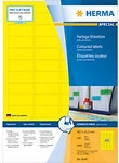 HERMA Universaletiketten 4544 Selbstklebend Gelb 4,5 x 2,1 cm 100 Blatt &agrave; 48