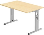 Hammerbacher Matrix VOS H&ouml;henverstellbar Schreibtisch Rechteckig Ahorn C-Fu&szlig; 1.200
