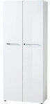 GERMANIA Monteria Melamin Aktenschrank abschlie&szlig;bar 800 x 370 x 1.970 mm Wei&szlig;