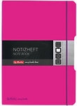 herlitz my.book flex Notizbuch DIN A4 Kariert PP (Polypropylen) Pink Perforiert
