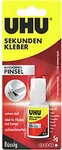 UHU Sekundenkleber Permanent Fl&uuml;ssig Transparent Fl&uuml;ssig 5 g 45545