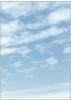 Sigel Designpapier Wolken DIN A4 90 g/m2 Weiß, Hellblau 100 Blatt