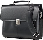 Alassio Aktentasche FAENZA 15 Leder Schwarz 41 x 12 x 32,5 cm 1031408