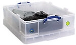 Really Useful Box Kunststoff Archivbox 70 L Transparent 62 x 81 x 22,5 cm 5554332