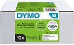 DYMO LW Adressetiketten Authentisch 99012 2093093 Selbsthaftend Schwarz auf Wei&szlig; 89