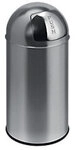 Vepa Bins EKO Push Push-M&uuml;lleimer 40 L Silber Metall 4351248