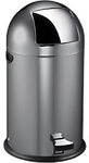 EKO Treteimer Stahl 33 L 38 (B) x 43,5 (T) x 70 (H) Grau 1195704