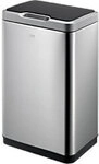 EKO Papierkorb mit Sensor Edelstahl 30 L 25 (B) x 37,5 (T) x 62,4 (H) cm Silber