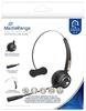 Media Range Kabelloses Headset MROS305 Bluetooth mit Mikrofon Schwarz