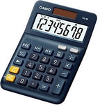Casio MS-8E Tischrechner 8-stelliger LCD-Monitor Marineblau 1151411