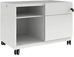 Bisley Rollcontainer Caddy Schublade rechts Verkehrswei&szlig; 800 x 490 x 563 mm 1011882