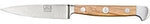 G&Uuml;DE Spickmesser Edelstahl, Holz X764/08 Braun, Silber 1146919