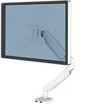 Fellowes 8056201 Platinum Series Monitorarm mit Gasfeder 2 USB-Anschl&uuml;sse Wei&szlig;
