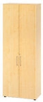 Hammerbacher Schrank Spanplatte 5 Fachb&ouml;den abschlie&szlig;bar Ahorn 1148566