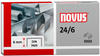 Novus NOVUS OFFICE 24/6 Heftklammern 040-0158 Stahl Silber 1000 Stück
