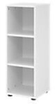 Hammerbacher Spanplatte Regal 2 Fachb&ouml;den Wei&szlig; 1148606