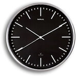 Maul MAULfly Analog Wanduhr Schwarz 30 x 30,5 x 30,5 x 5 cm 1099035