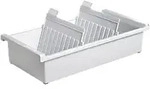 HAN Karteikartenbox DIN A6 1300 Karten Lichtgrau 17,1 x 32 x 7,6 cm