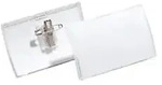 DURABLE Click-Fold Namensschilder Kombiklemme 7,5 x 4 cm Kunststoff 25 St&uuml;ck