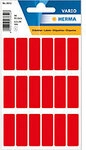 HERMA VARIO Universaletiketten 3652 Selbstklebend Rot 12 x 34 mm 5 Blatt &agrave; 18