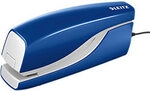 Leitz NeXXt Elektrisches Heftger&auml;t 5532 Halbstreifen 10 Blatt Blau E1 Kunststoff,