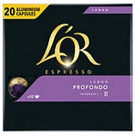 L'OR Lungo Profondo Kaffeekapseln 20 St&uuml;ck &agrave; 5.2 g 5965600