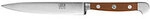 G&Uuml;DE Zubereitungsmesser Edelstahl, Holz B765/16 Braun, Silber 1146821
