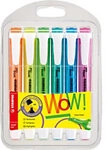 STABILO Swing Cool 275/6-3 Textmarker Farbig sortiert Breit Keilspitze 1 - 4 mm 6