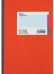 K&ouml;nig & Ebhardt Gesch&auml;ftsbuch DIN A5 Kariert 70 g/m&sup2; Rot 96 Blatt GB-500701