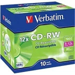 Verbatim CD-RW 12x 700 MB 10 St&uuml;ck