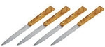 OPINEL Messerset Edelstahl, Holz 1515 Braun, Silber 1146881