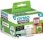 DYMO LW 2112285 Etikettenband Selbsthaftend Schwarz auf Wei&szlig; 25 mm (B) x 0,089 m (L)