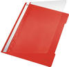 Leitz Standard Plastik-Schnellhefter 4191 DIN A4 PVC 60 Blatt Rot