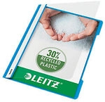 Leitz Standard Plastik-Schnellhefter 4191 DIN A4 Polypropylen 60 Blatt Hellblau