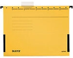 Leitz Alpha H&auml;ngetaschen DIN A4 V-Boden Gelb Blauer Engel UZ14b...
