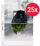 Leitz Prospekth&uuml;lle 90% Recycelt DIN A5 Genarbt Transparent 100 Mikron PP