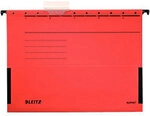 Leitz Alpha H&auml;ngetaschen DIN A4 V-Boden Rot Blauer Engel UZ14b (Recyclingpapier