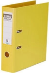 ELBA Rado Plast Ordner Breit DIN A4 80 mm Gelb 2 Ringe Rado Plast PVC