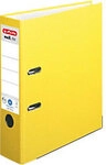 herlitz maX.file nature plus Ordner Breit DIN A4 80 mm Gelb 2 Ringe Kunststoff
