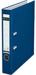 Leitz 180&deg; Ordner Schmal DIN A4 52 mm Blau 2 Ringe 1015 Pappkarton Matt Hochformat