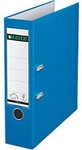 Leitz 180&deg; Ordner Breit DIN A4 82 mm Hellblau 2 Ringe 1010 Pappkarton Matt